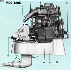 Volvo Penta MD 7B